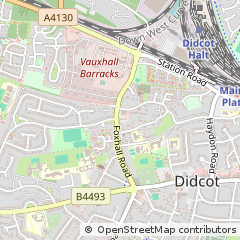 Map of Didcot, Oxfordshire
