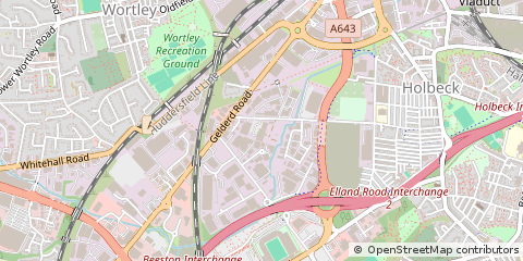 Map of Leeds