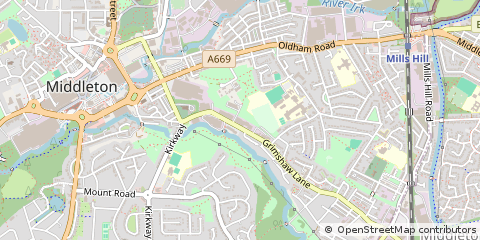 Map of Manchester