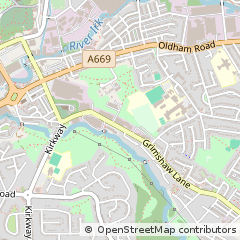 Map of Manchester