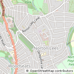 Map of Sheffield