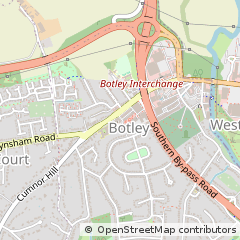 Map of Oxford, Oxfordshire