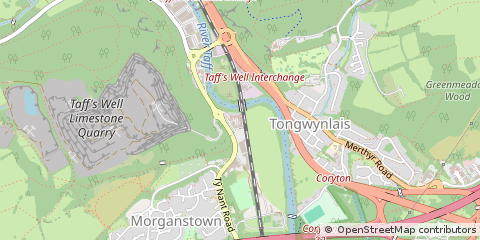 Map of Cardiff