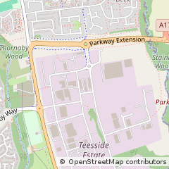 Map of Stockton-on-Tees