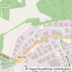 Map of Corby, Northants