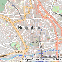 Map of Nottingham