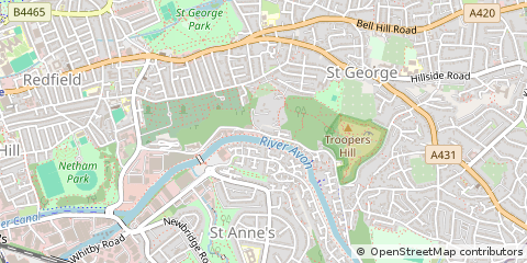 Map of Bristol