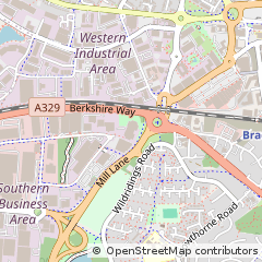 Map of Bracknell