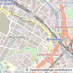 Map of Birmingham