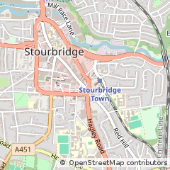 Map of Stourbridge