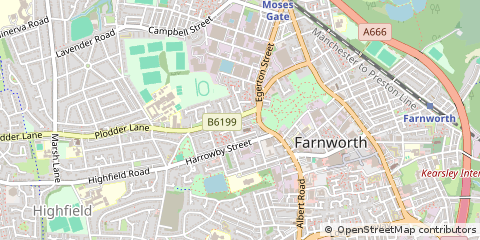 Map of Bolton