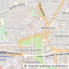 Map of Southampton