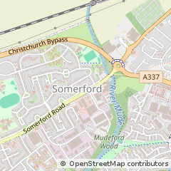 Map of Christchurch