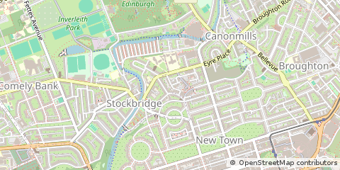 Map of Edinburgh, Midlothian