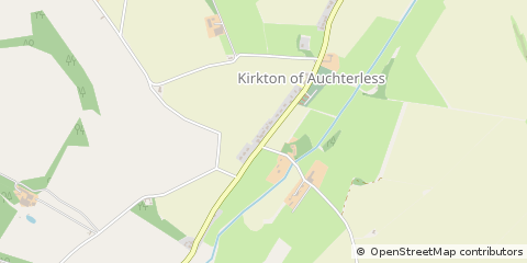 Map of Turriff, Aberdeenshire