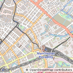 Map of Manchester