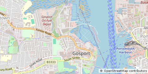 Map of Gosport