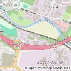 Map of Aylesford