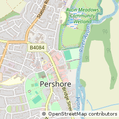 Map of Pershore