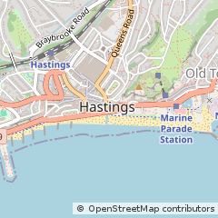 Map of Hastings