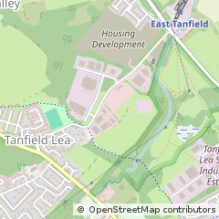 Map of Stanley, County Durham