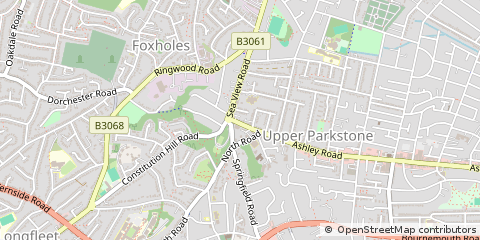 Map of Poole