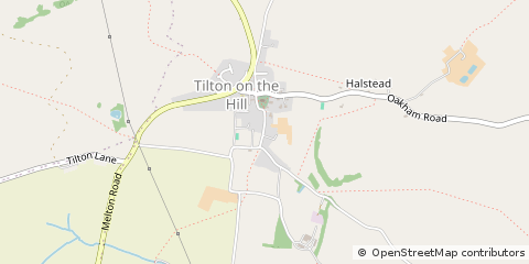 Map of Leicester, Leicestershire