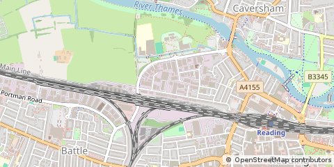 Map of Reading