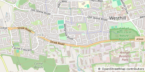 Map of Westhill