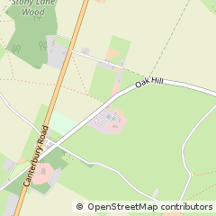 Map of Swingfield, Kent