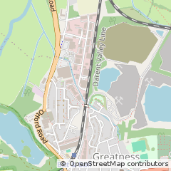 Map of Sevenoaks, Kent