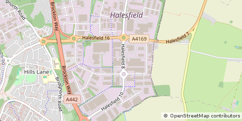 Map of Telford
