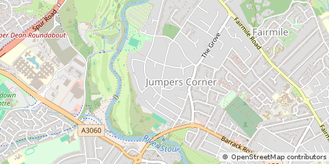 Map of Christchurch