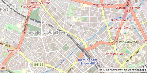 Map of Birmingham