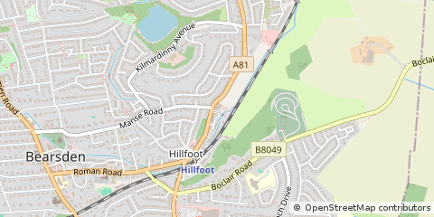 Map of Glasgow