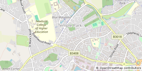 Map of Bracknell, Berkshire