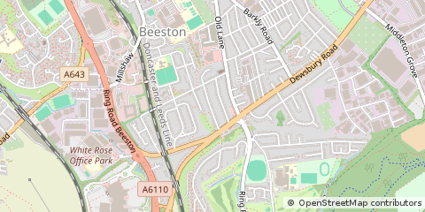 Map of Leeds