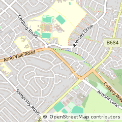Map of Nottingham