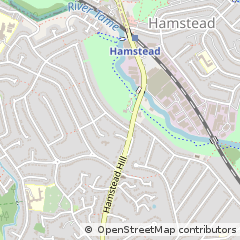 Map of Birmingham, West Midlands