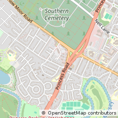 Map of Manchester