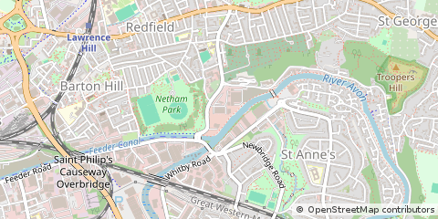 Map of London, Bristol