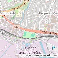 Map of Southampton
