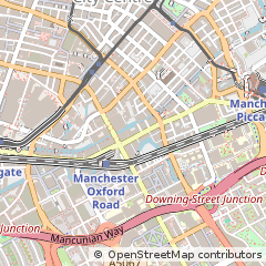 Map of Manchester