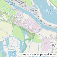 Map of RYE, East Sussex