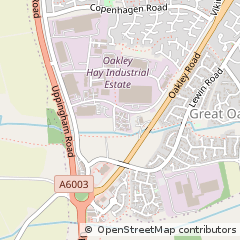 Map of Corby, Northamptonshire