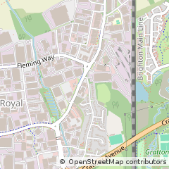 Map of West Sussex