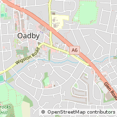Map of Leicester