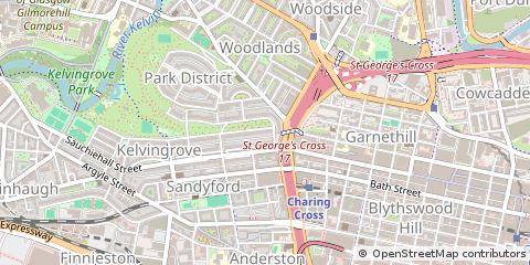 Map of Glasgow
