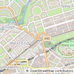 Map of Edinburgh