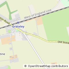 Map of Andover, Hampshire